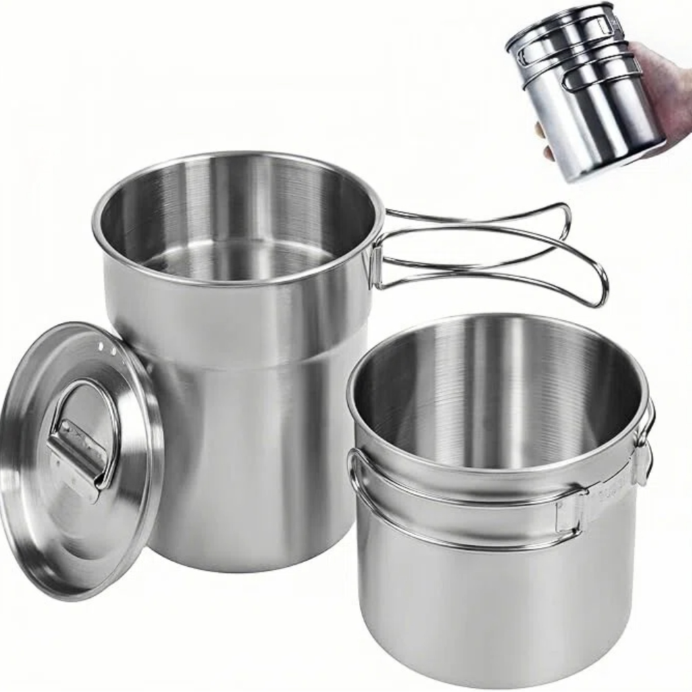 Camping Outdoor Cooking Equipment - 접이식 캠핑컵 머그컵 캠핑 냄비 조리기구