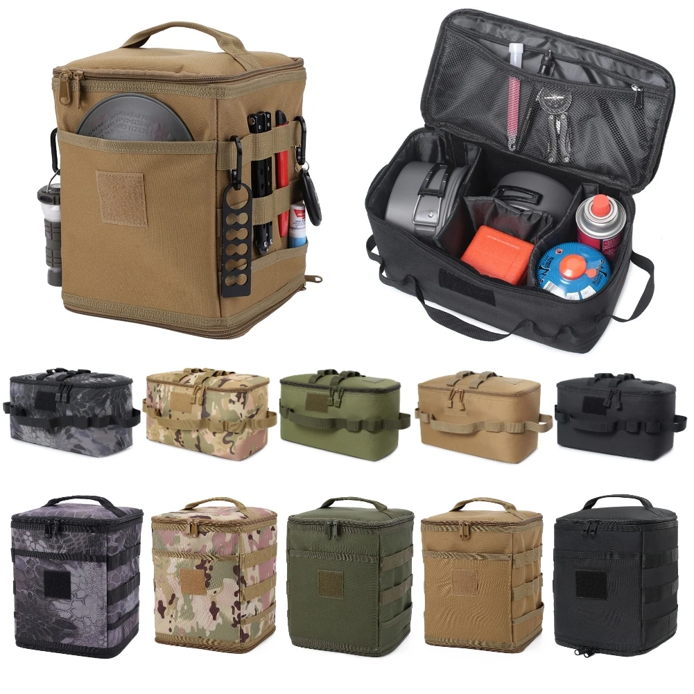 Camping Cooking Organizer - 전술 주머니 캠핑 보관 가방 요리기구