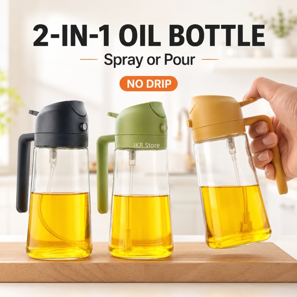 Camping Cooking Oil - 2 in 1 올리브 오일 스프레이