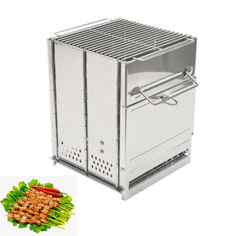 Camping Outdoor Cooking Equipment - 목재 난로 야외 캠핑 장비 분해