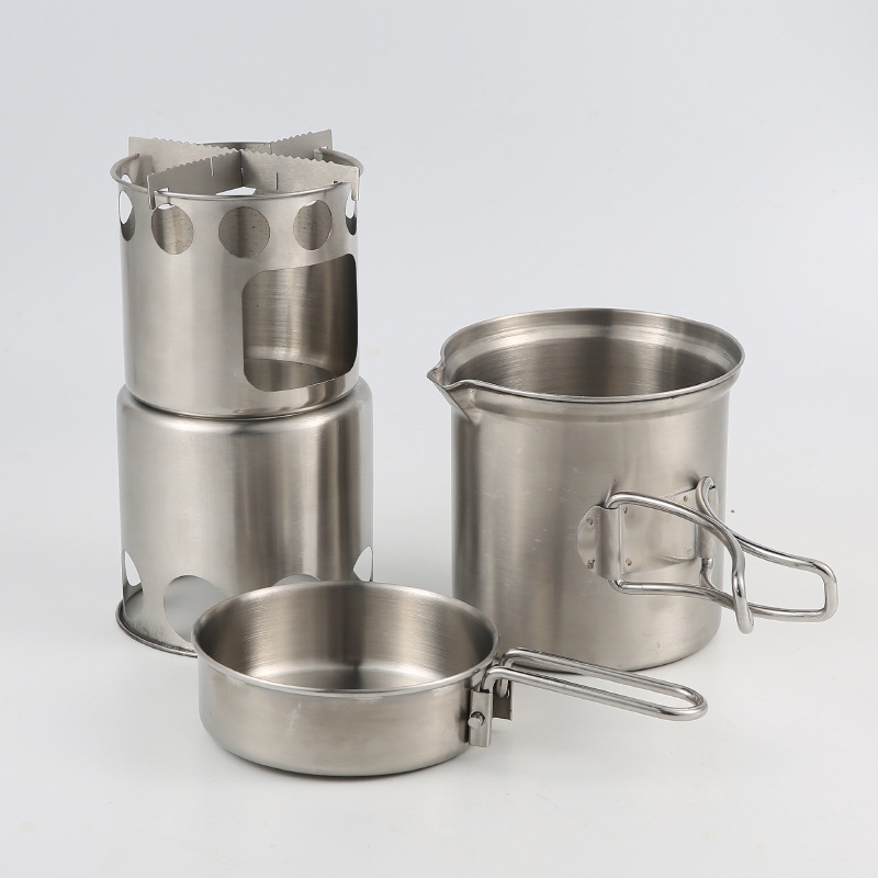 인기 캠핑 스틸 우드 스토브 요리 냄비 옵션 - Camping Cooking Options 리뷰 및 가격