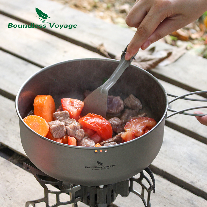 무한 항해 티타늄 스티머 스톡팟 프라이팬 세트 초경량  - Camping Cooking Pots And Pans 리뷰 및 가격