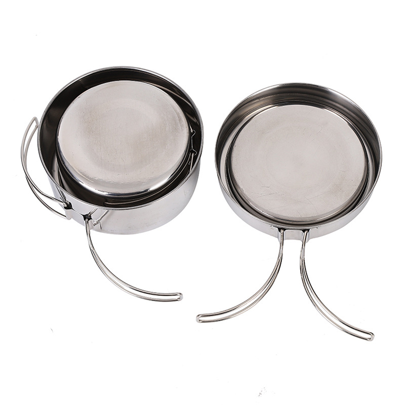 CLS 4 개/대 스테인레스 스틸 캠핑 조리기구 세트- - Nesting Camping Cooking Set 리뷰 및 가격