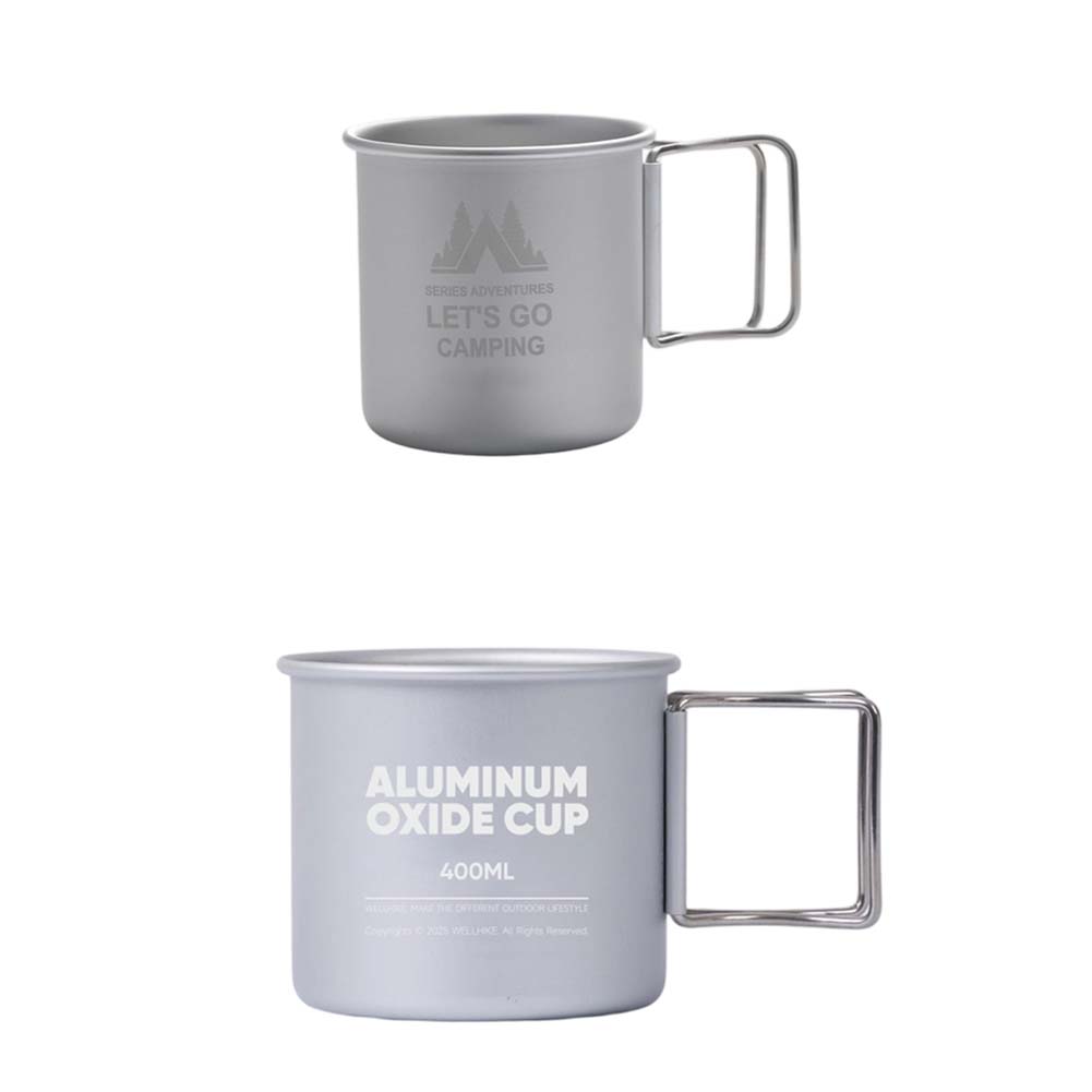 알루미늄 합금 캠핑 머그컵 세트 300ml 및 400m - Nesting Camping Cooking Set 리뷰 및 가격