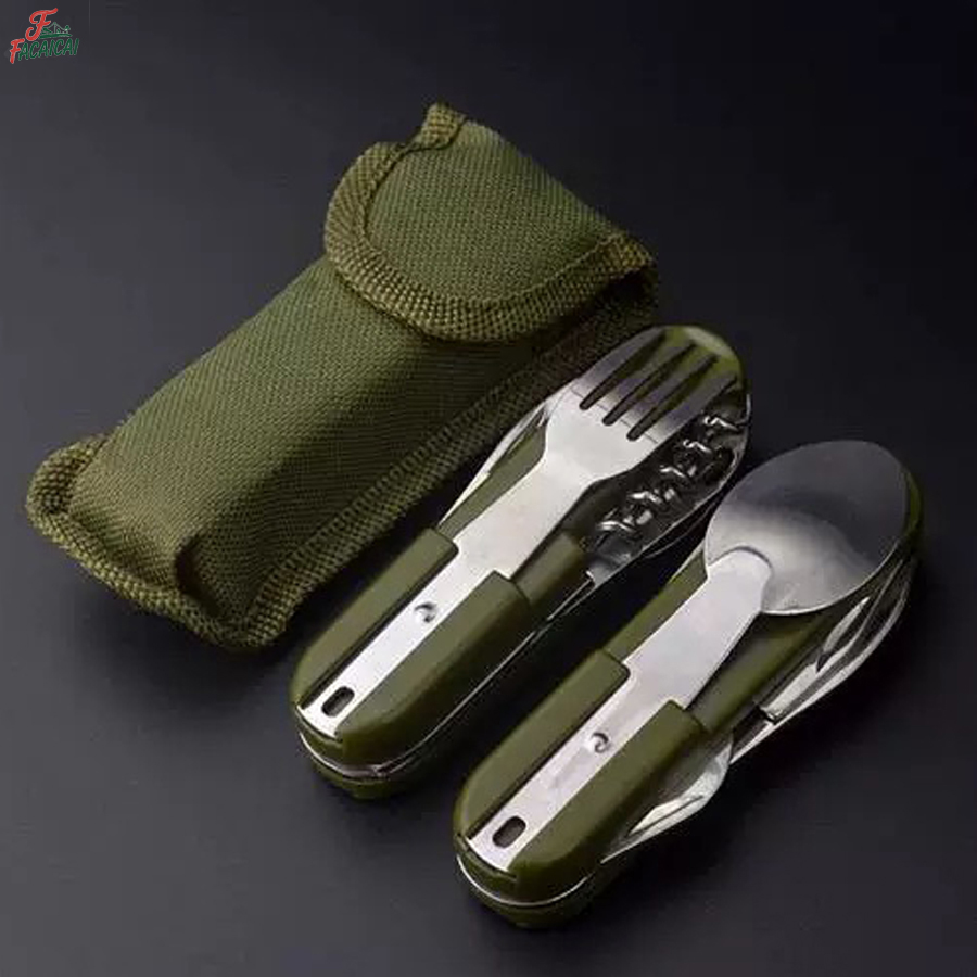 캠핑용품 5-in-1 스테인리스 스틸 여행 세트, 다기 - Camping Cooking Survival 리뷰 및 가격