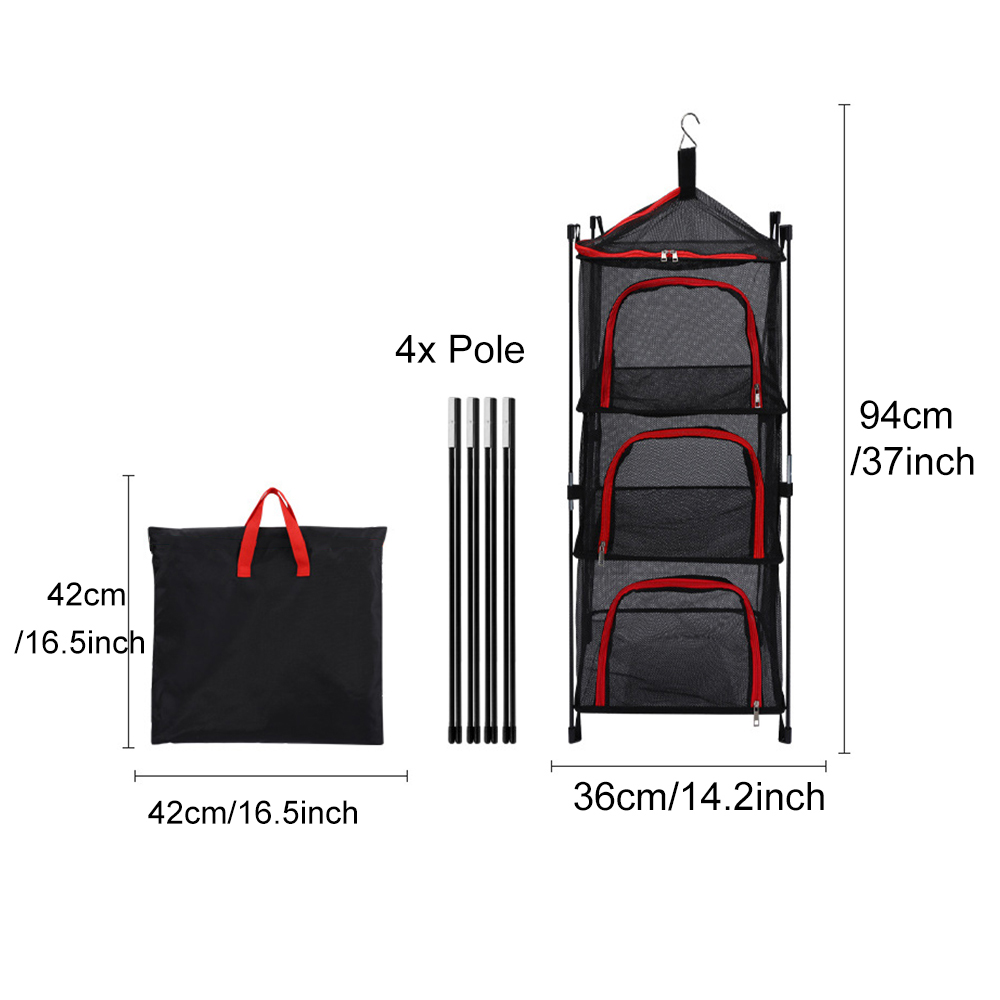 캠핑 스토리지 건조 그물, 야외 걸이식 메쉬 건조 랙  - Camping Outdoor Cooking Equipment 리뷰 및 가격
