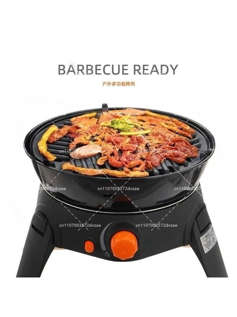 야외 다기능 가스 스토브 캠핑 바베큐 그릴 6종 접이식 - Camping Cooking Gas 리뷰 및 가격