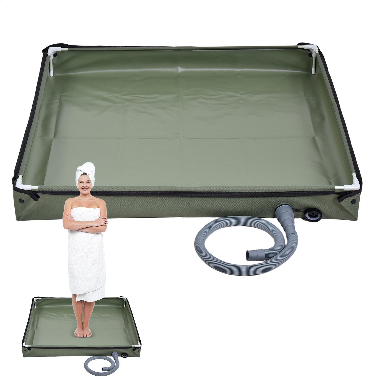 캠핑 샤워 텐트 바닥 매트 야외 텐트 샤워 트레이 접이 - Camping Cooking Survival 리뷰 및 가격