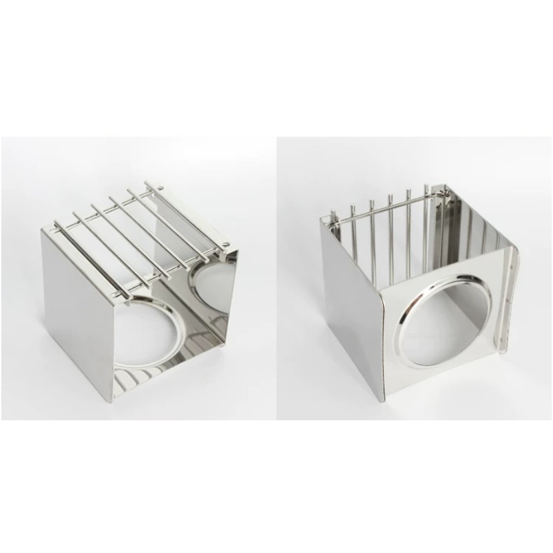 스테인리스 스틸 사각 커피 스토브 스탠드, 모카 포트  - Camping Outdoor Cooking Equipment 리뷰 및 가격