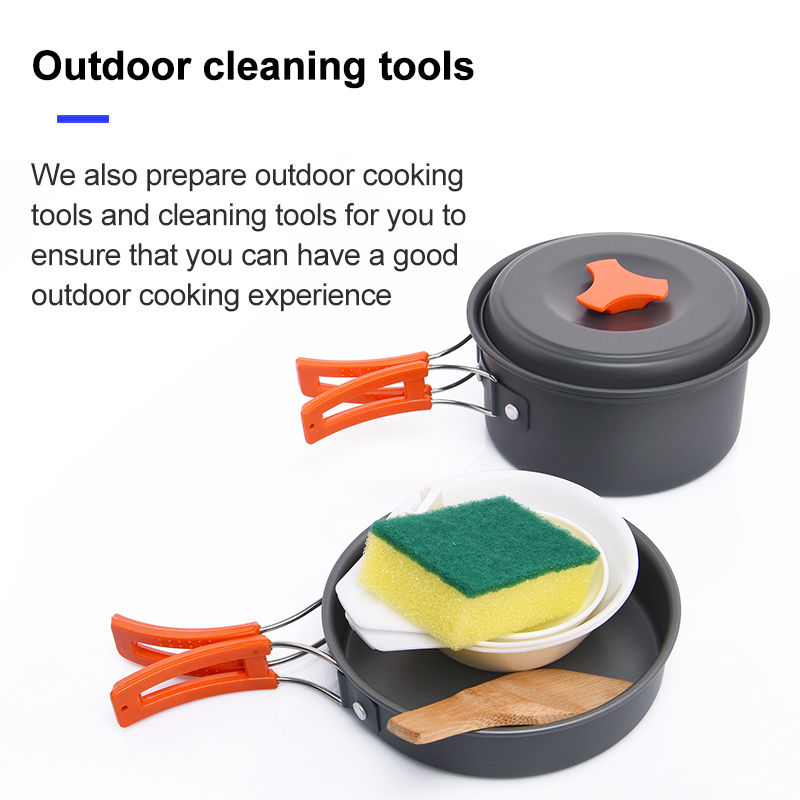 Widesea 캠핑 야외 조리기구 세트 식기 요리 칼  - Camping Cooking Pots And Pans 리뷰 및 가격