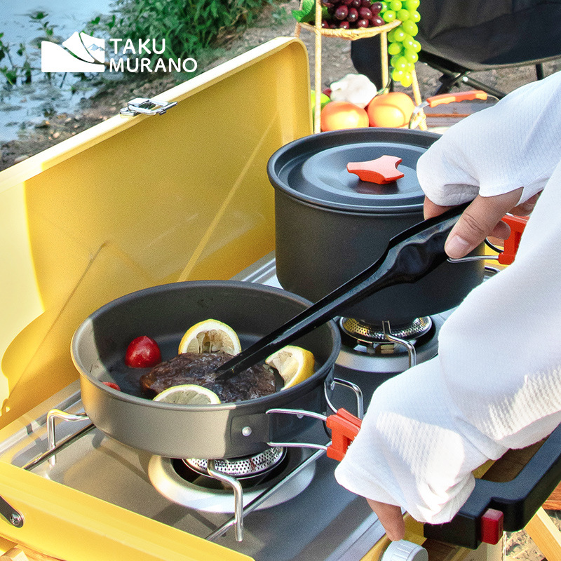 캠핑 조리기구 세트 야외 요리 초경량 알루미늄 냄비 주 - Camping Cooking Pots And Pans 리뷰 및 가격