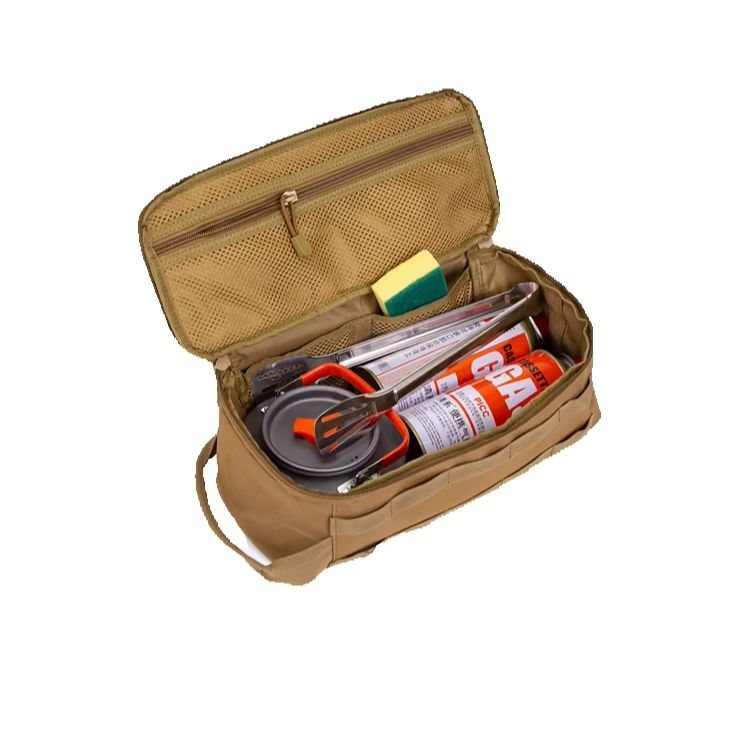 옥스포드 천 조리기구 보관 가방, 더블 지퍼, 손잡이  - Camping Outdoor Cooking Equipment 리뷰 및 가격