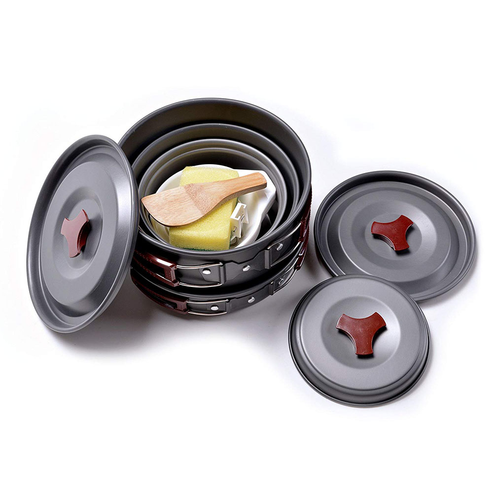 야외 캠핑 조리기구 키트, 논스틱 캠핑 팬, 경량 요리 - Camping Cooking Candle 리뷰 및 가격