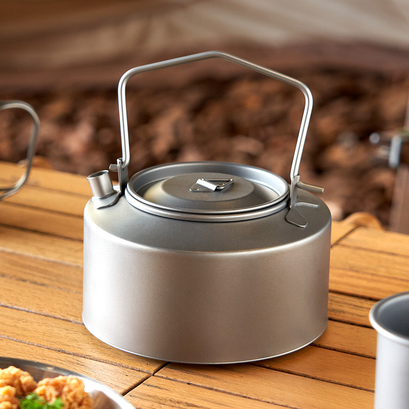캠핑 물 요리 주전자 티타늄 주전자 980ml 차 커피 - Camping Cooking Ware 리뷰 및 가격