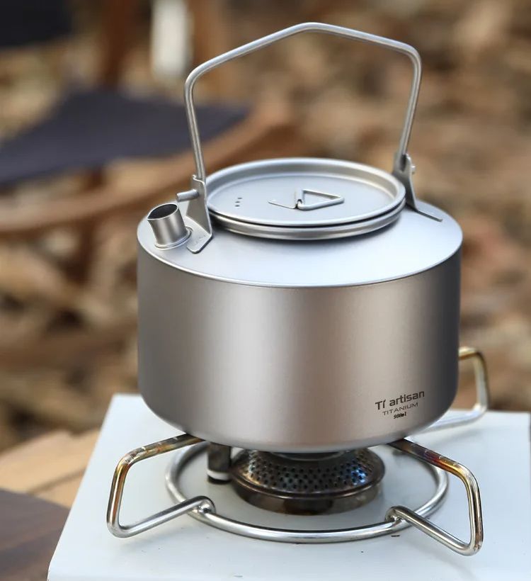 캠핑 물 요리 주전자 티타늄 주전자 980ml 차 커피 - Camping Cooking Ware 리뷰 및 가격