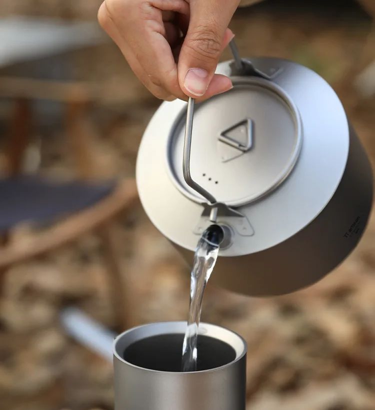 캠핑 물 요리 주전자 티타늄 주전자 980ml 차 커피 - Camping Cooking Ware 리뷰 및 가격