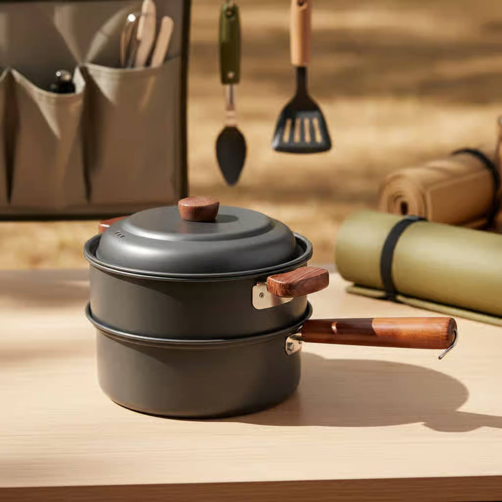 3 L 3L 야외용 요리 냄비 경량 캠핑 찜 냄비 휴대 - Nesting Camping Cooking Set 리뷰 및 가격