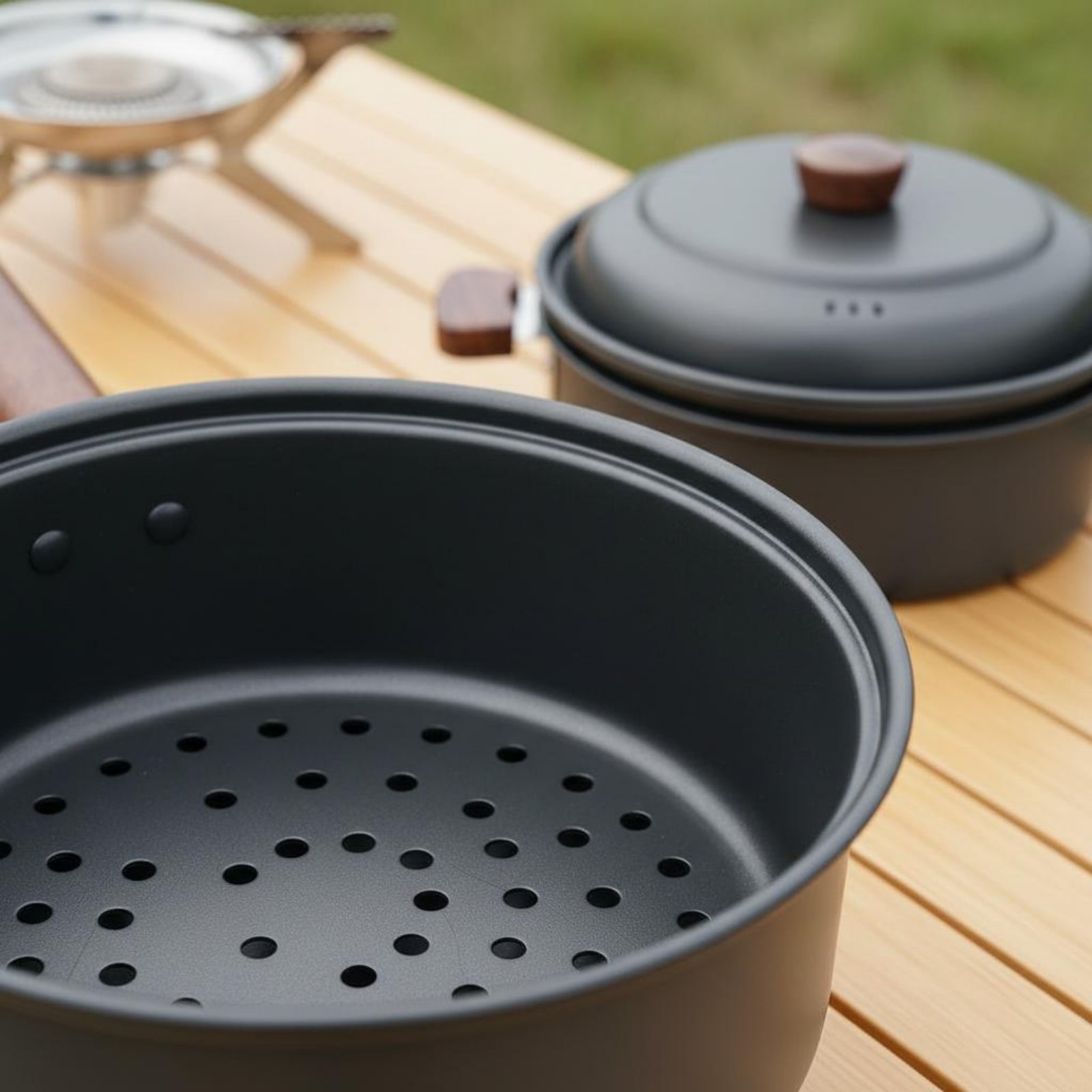 3 L 3L 야외용 요리 냄비 경량 캠핑 찜 냄비 휴대 - Nesting Camping Cooking Set 리뷰 및 가격